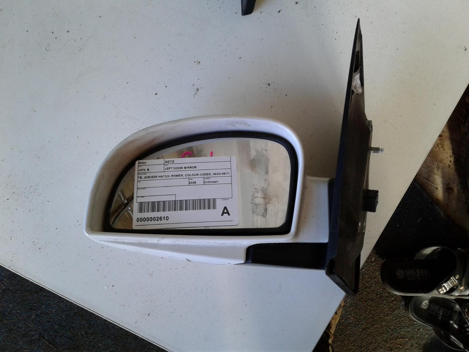 View Auto part Left Door Mirror Hyundai Getz 2008